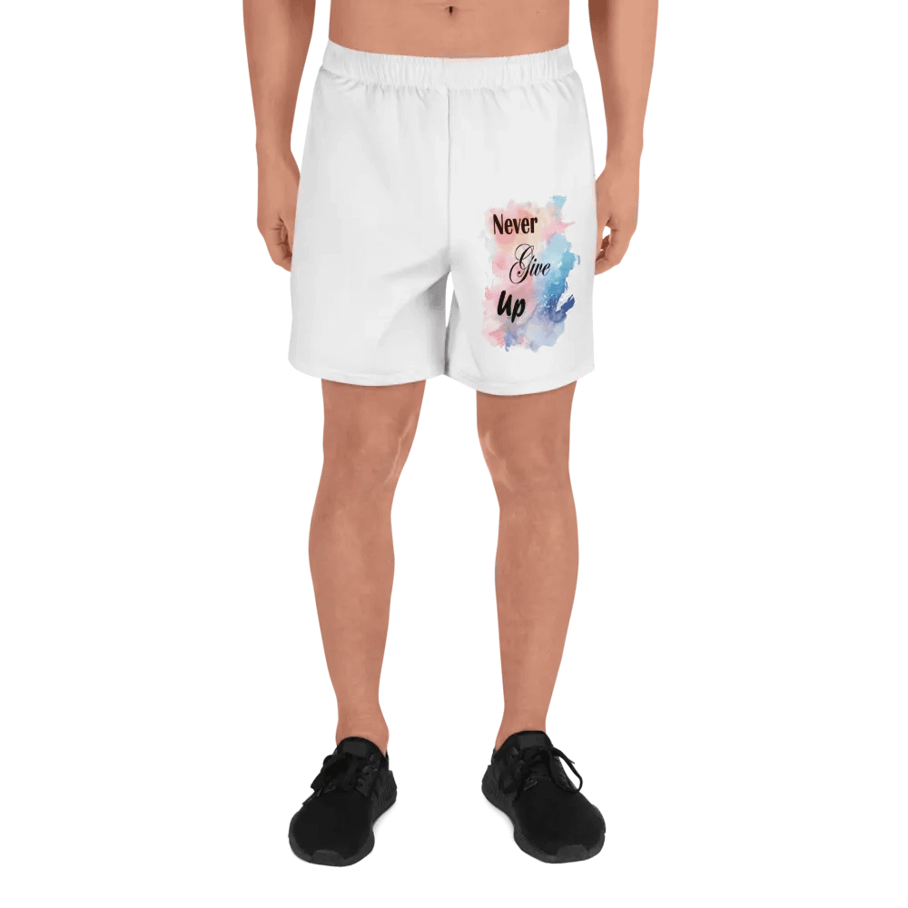 Nebula Never Give Up Athletic Shorts product image (5)