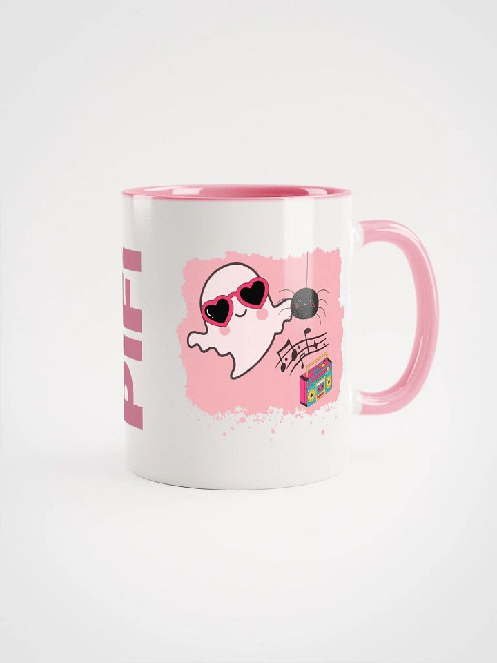 Ghost Hero Having Fun Ceramic Mug product image (1)