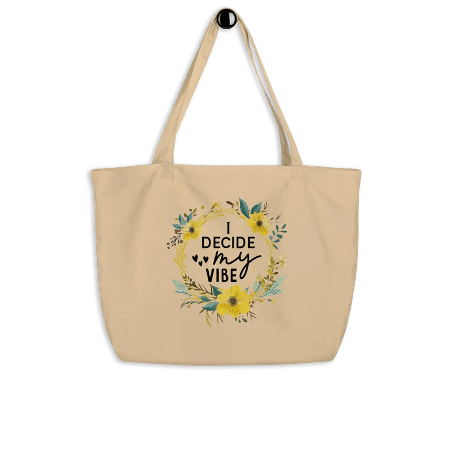 I Decide My Vibe Tote product image (5)