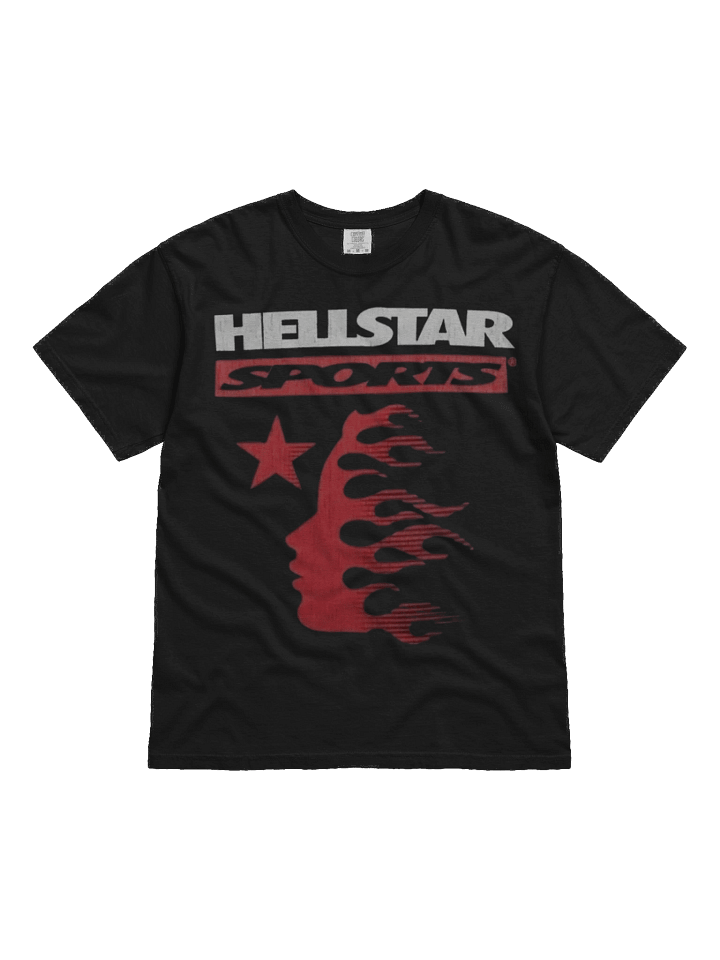 Black/Red Hellstar Sports Family T-Shirt product image (1)