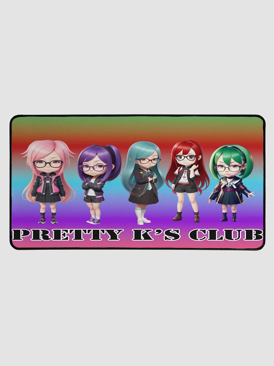 K's Club (Chibi) K Desk Mat 15.5" x 31.5" product image (1)