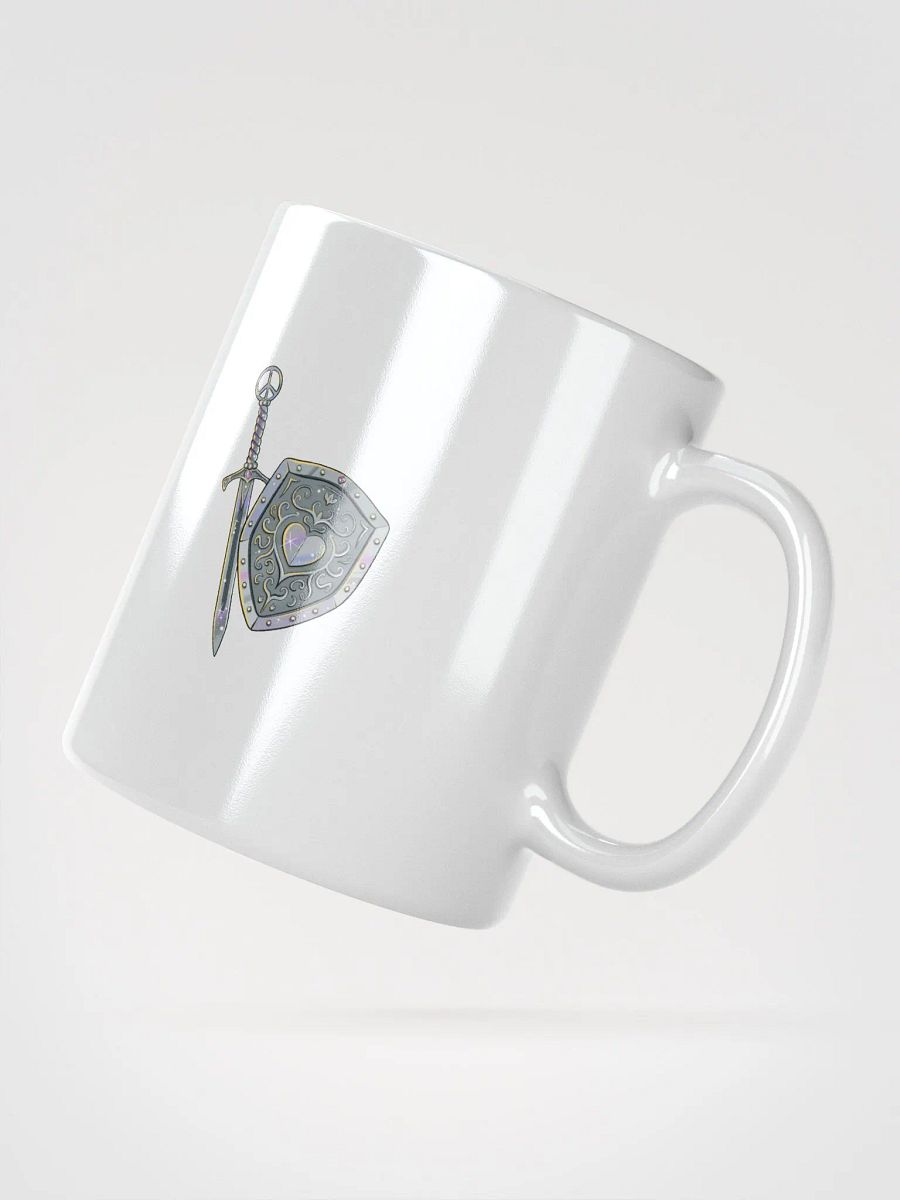 Heart's Guardian Sword and Shield Mug product image (5)