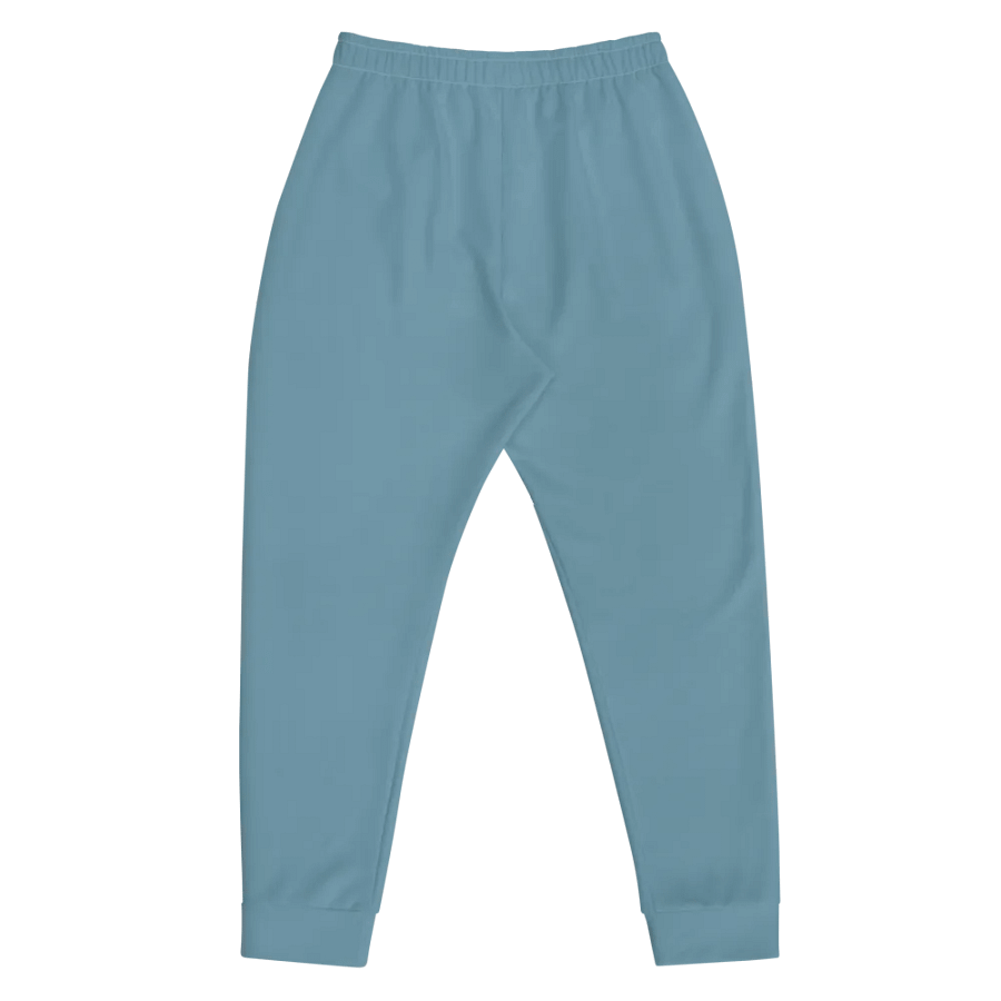 Plain Medium Light Blue Soft Summer Recycled Polyester Premium Men's Joggers by Treasure Pie product image (5)