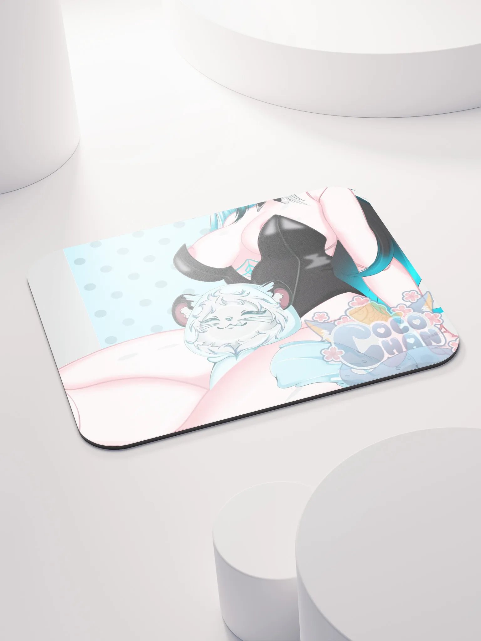 Snowy thighs Mousepad product image (4)