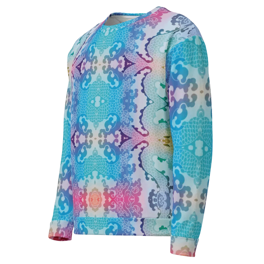 Pastel Incarnation Recycled Unisex Sweatshirt product image (6)