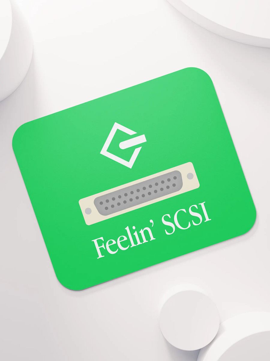 Feelin' SCSI Mouse Pad (Green) product image (7)