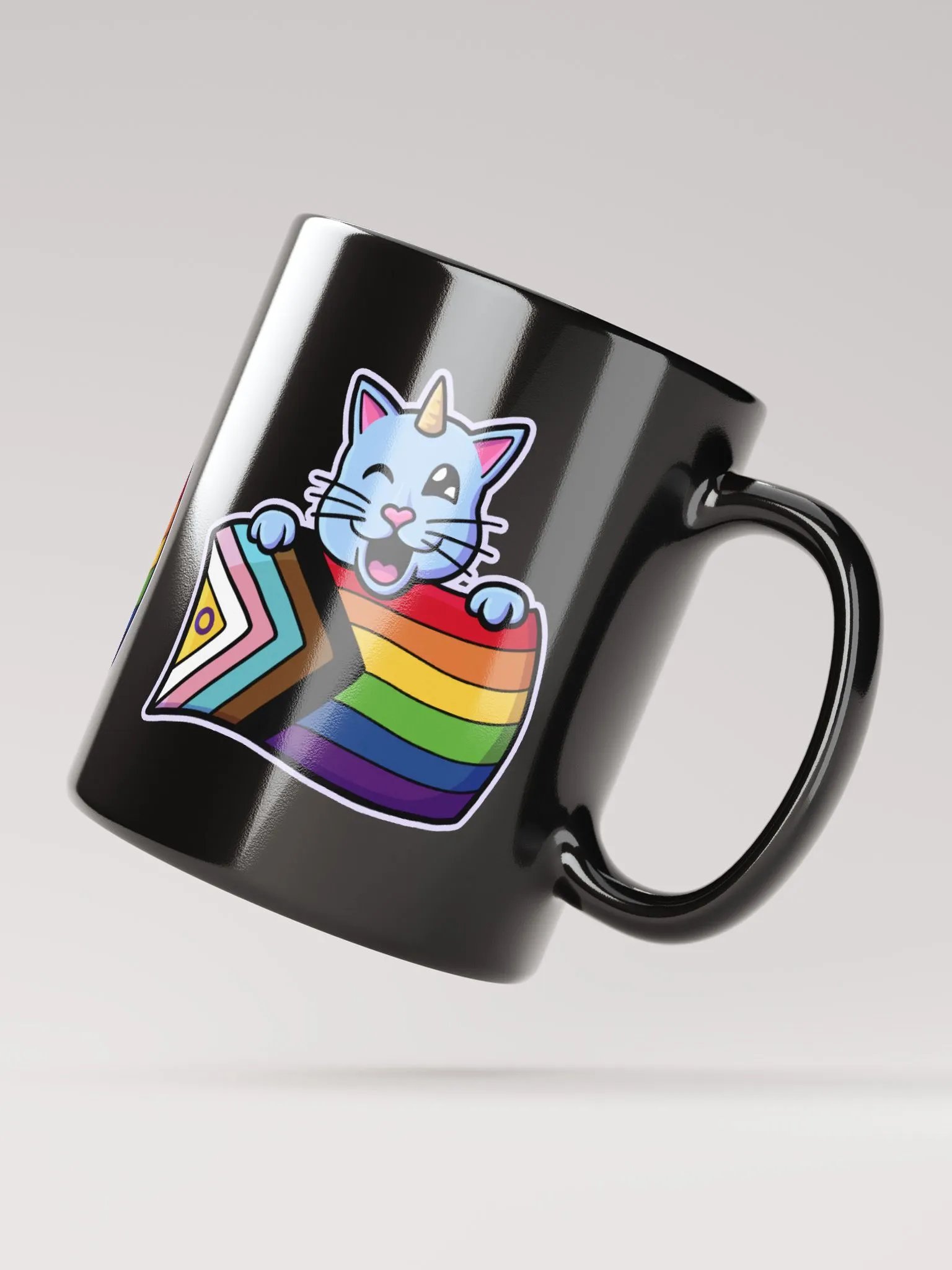 Progress Pride Kittycorn Mug product image (1)