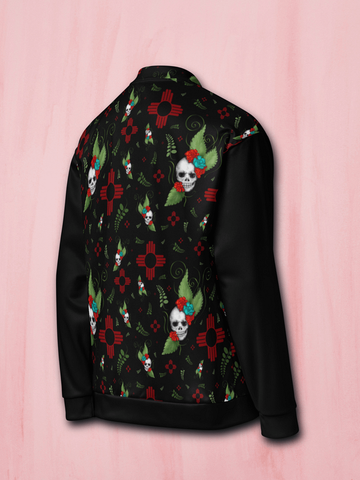 Floral Skulls Zia Bomber Jacket product image (2)
