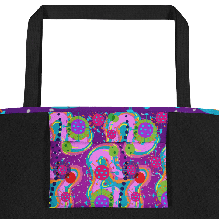 Psychedelic Dreams All-Over Tote for the modern ladies genZ techis product image (2)