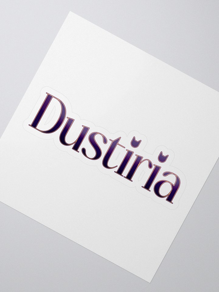 Dustiria Font sticker product image (2)