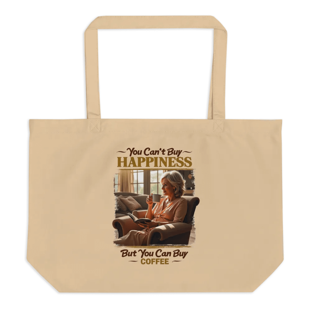Coffee Happiness Organic Tote Bag product image (1)