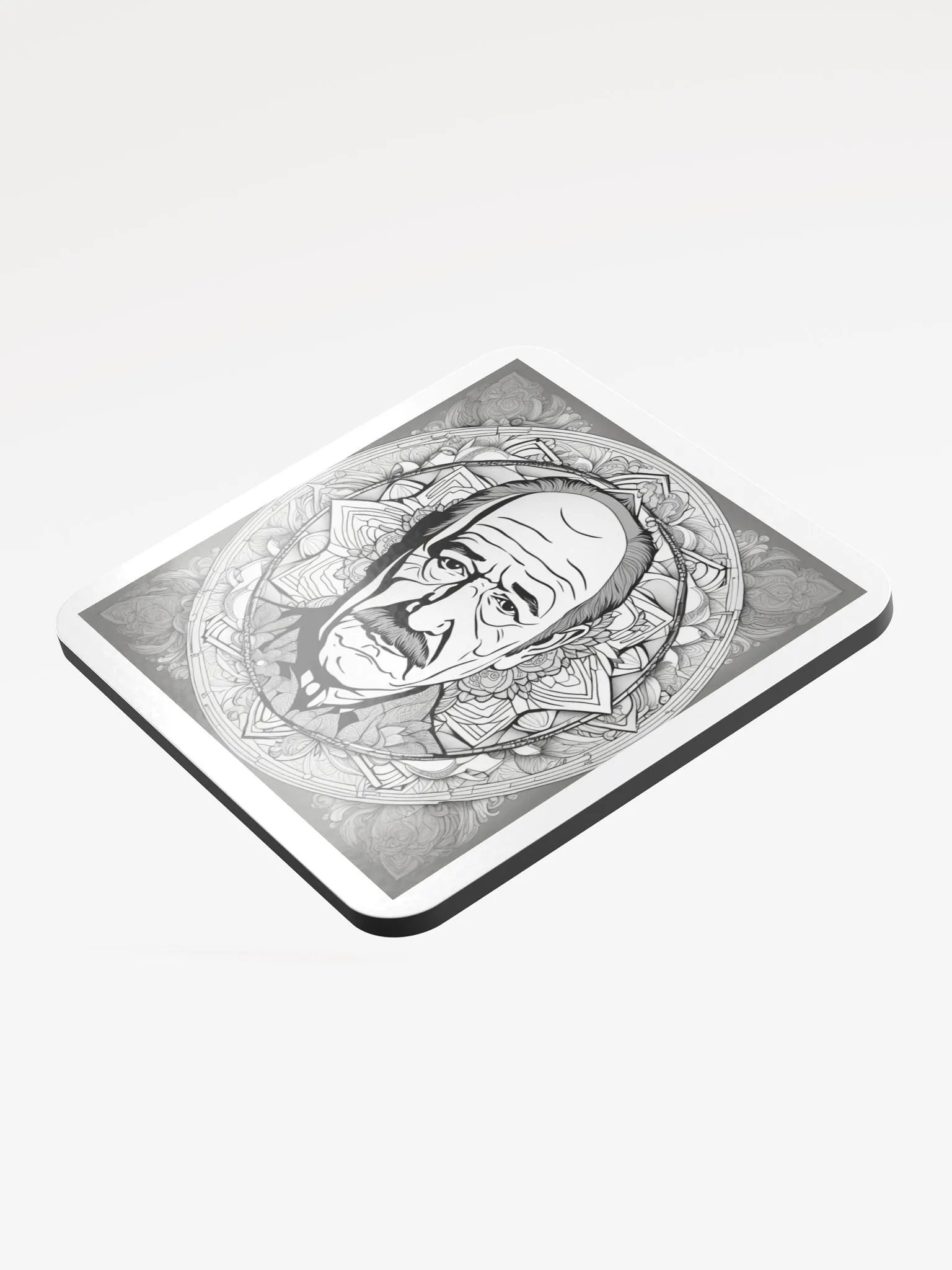 Mandala Man Cork Coaster product image (3)