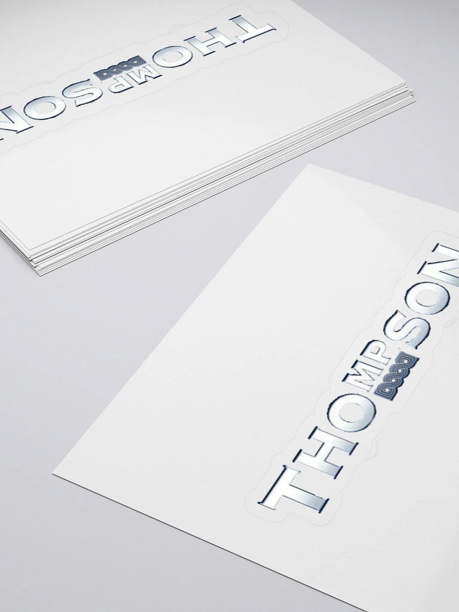 Thompson Kiss Cut Stickers product image (4)