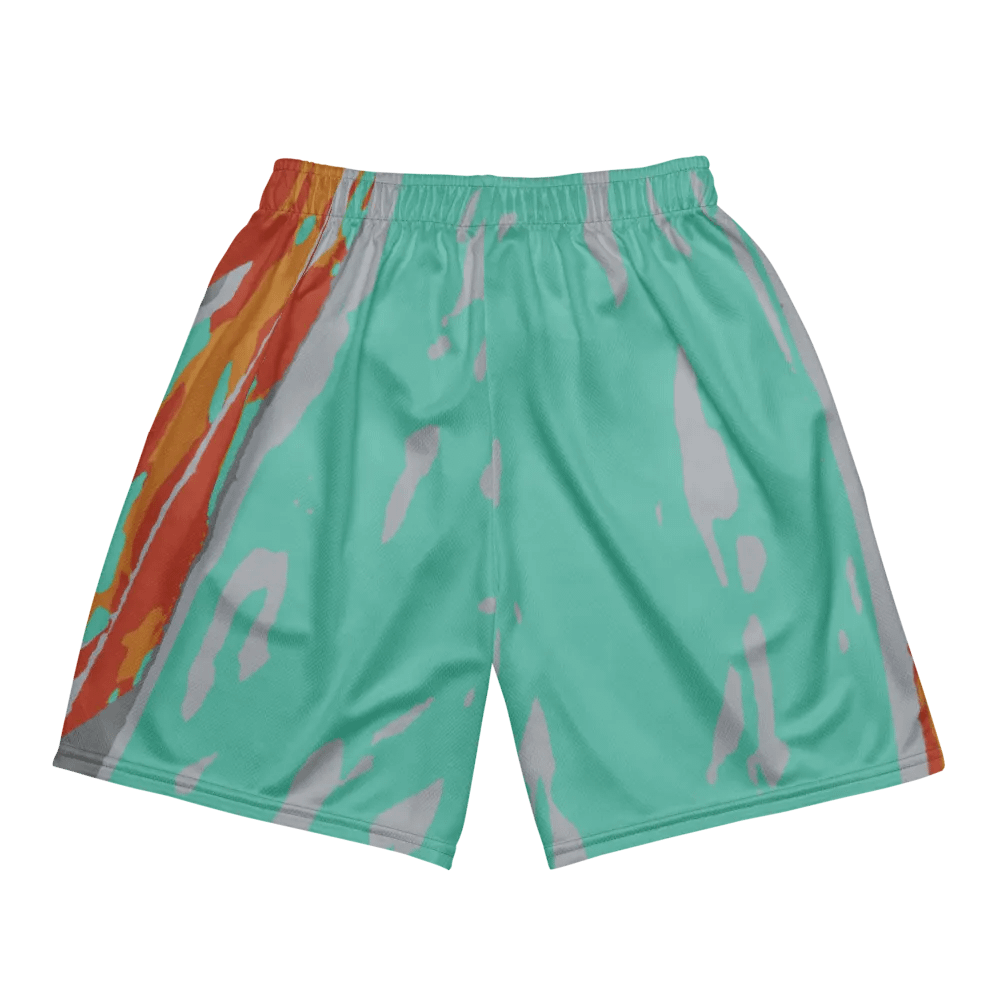 Foam Lost Trail Glitch Gym Shorts product image (2)