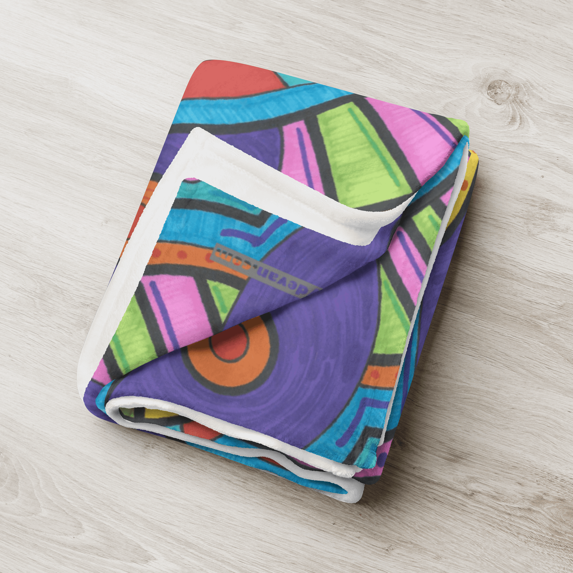 Purple Mandala Blanket product image (5)