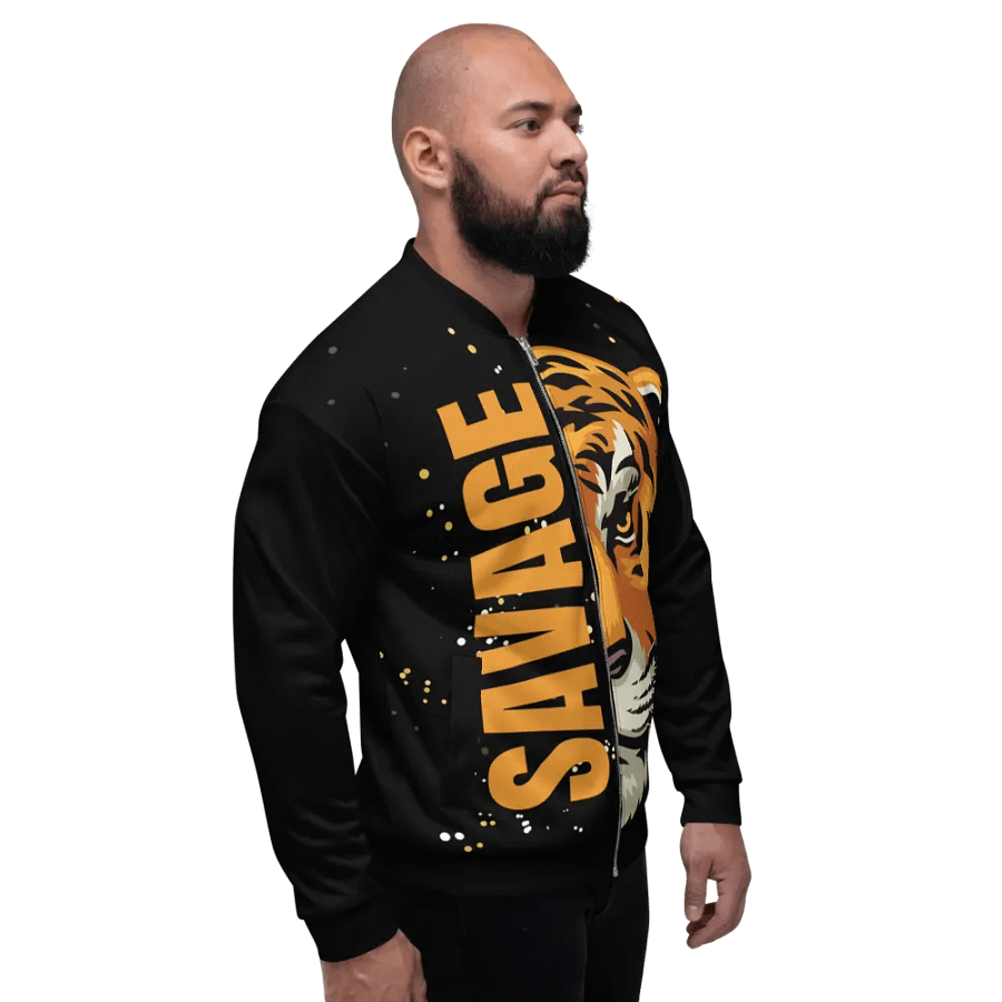 Savage Tiger Bomber Jacket product image (3)