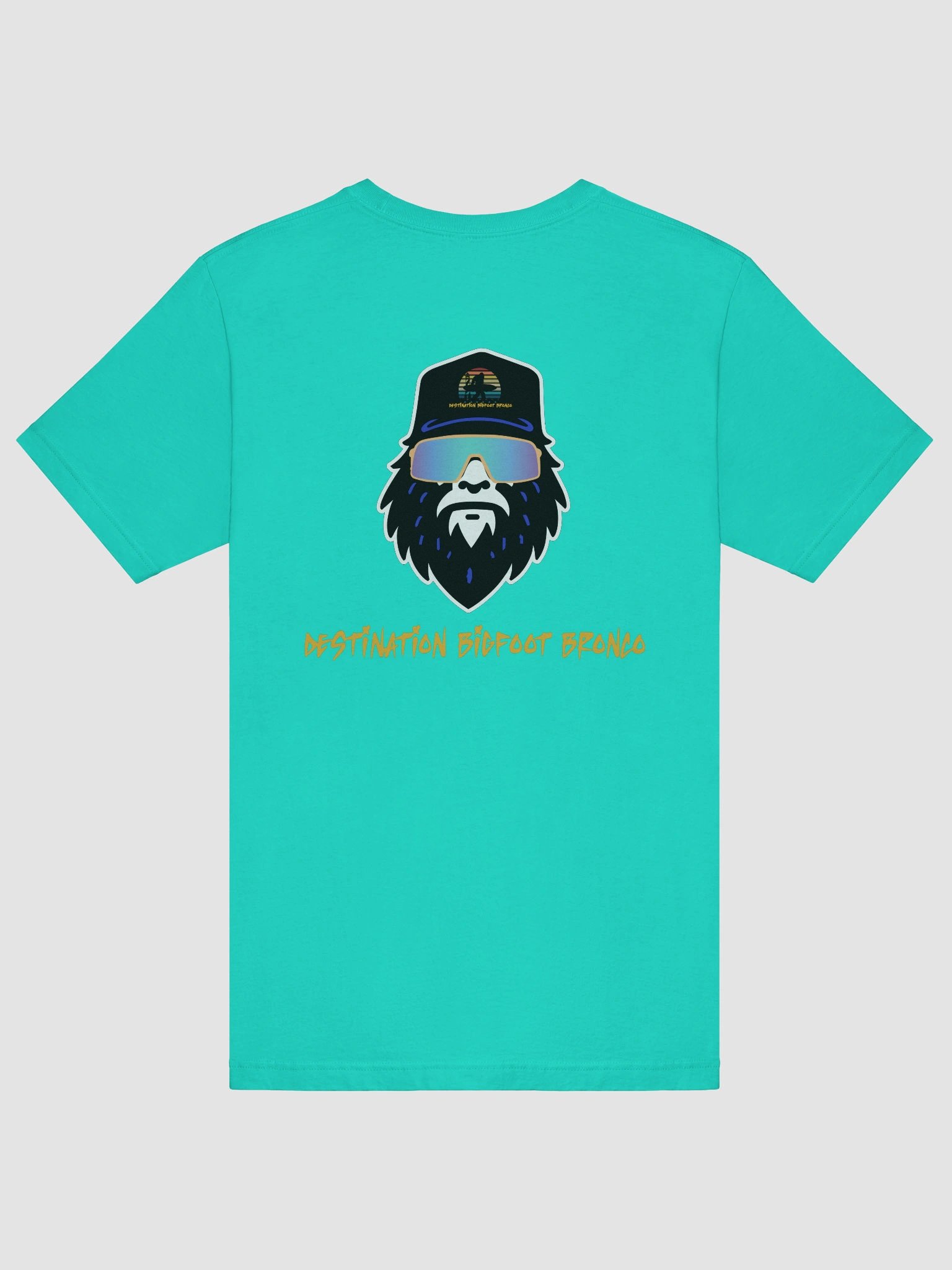 Destination Bigfoot Bronco Bigfoot T-Shirt (Teal) product image (6)