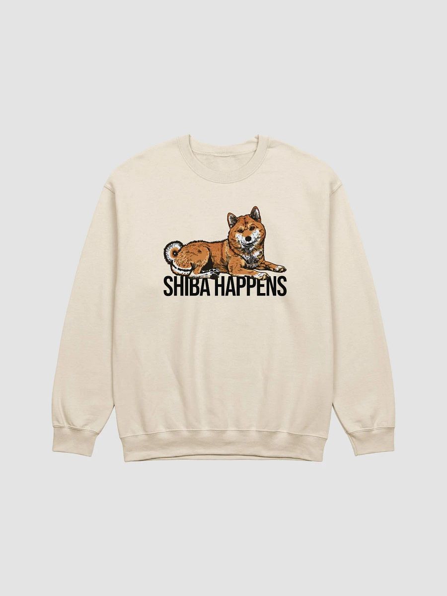 Shiba Happens Sweatshirt of a Shiba Inu | Funny Shirt for Shiba Inu Paw-rents product image (20)