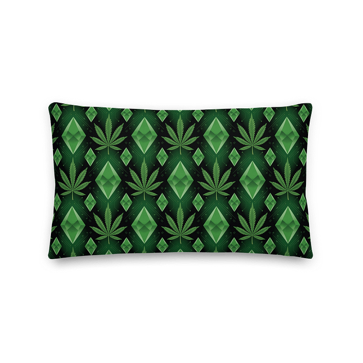 Diamond Dreams Cannabis Pillow (Premium) product image (2)