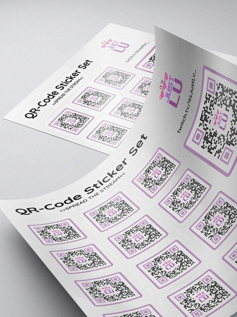 QR-Code Sticker Set product image (4)