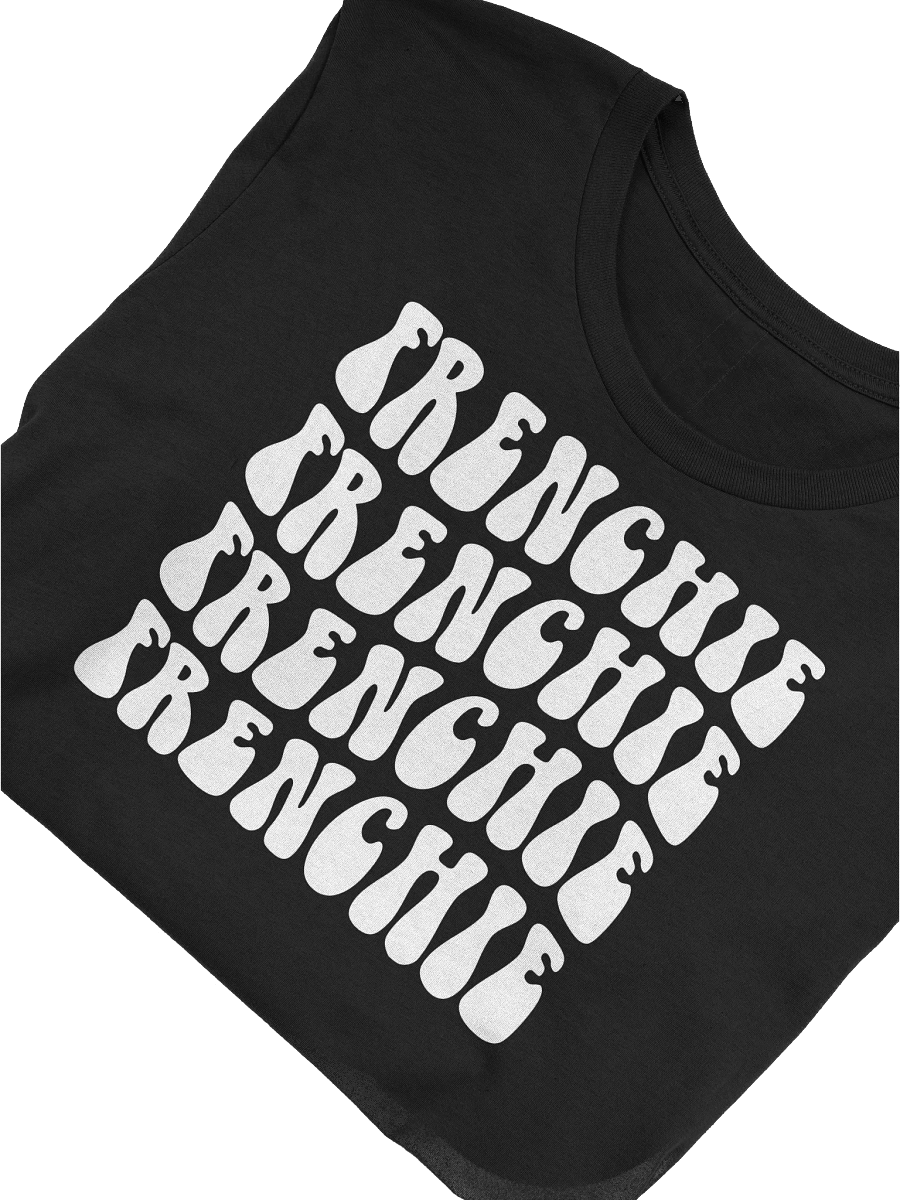 Frenchie Retro Wavy 70's Style Inspired T-Shirt product image (1)