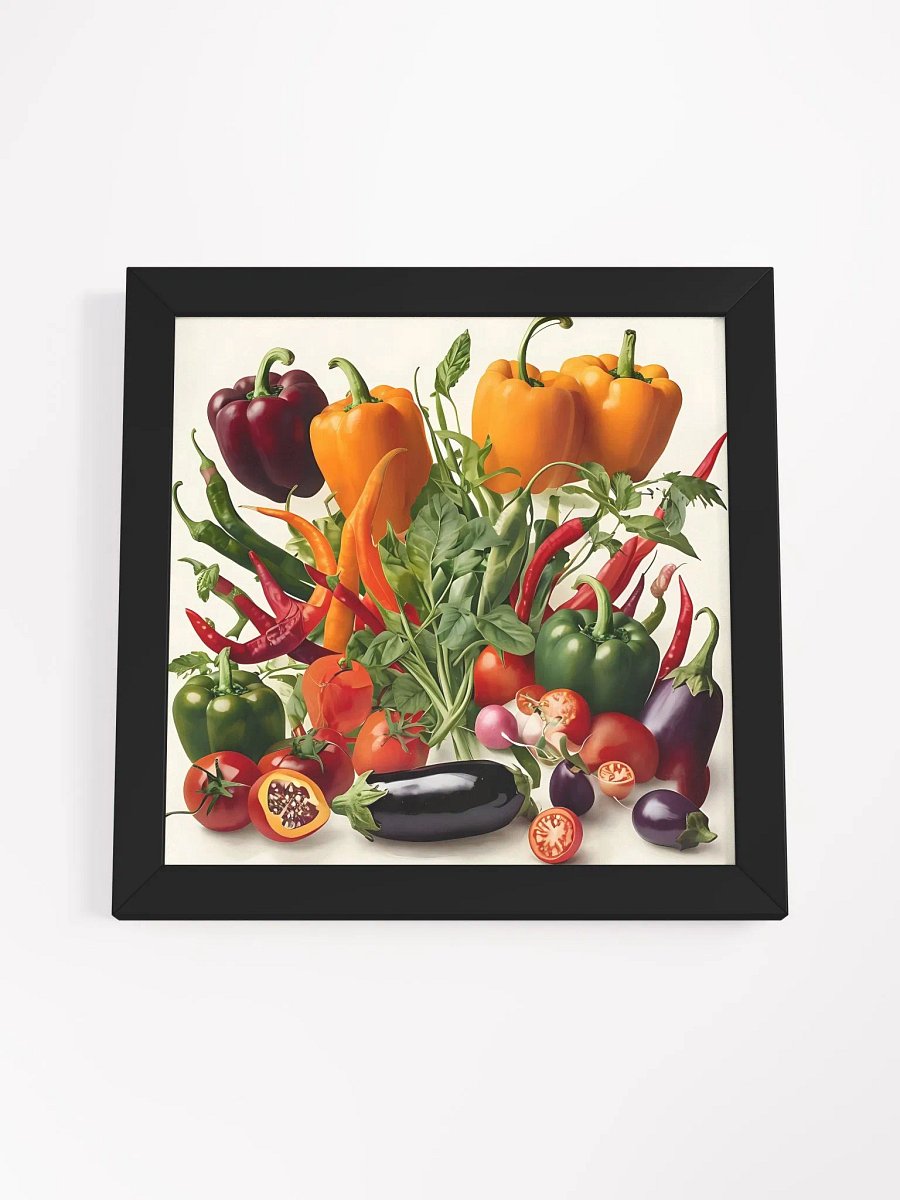 Vibrant Veggie Medley Matte Poster product image (53)