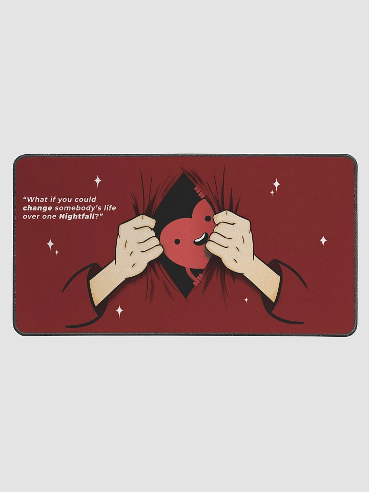 Open Heart Desk Mat (Red) product image (1)