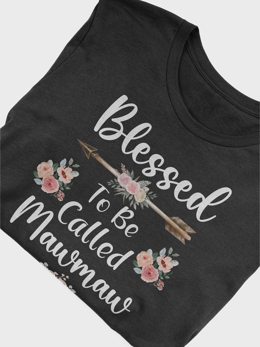 Blessed To Be Called Mawmaw Floral Mothers Day Unisex T-Shirt product image (5)