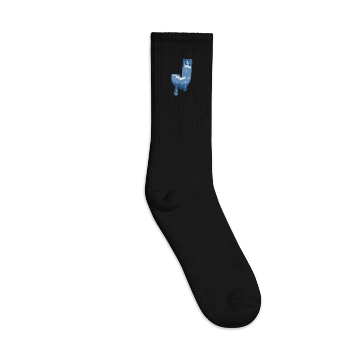 Frosty Melting J Premium Embroidered Socks product image (2)