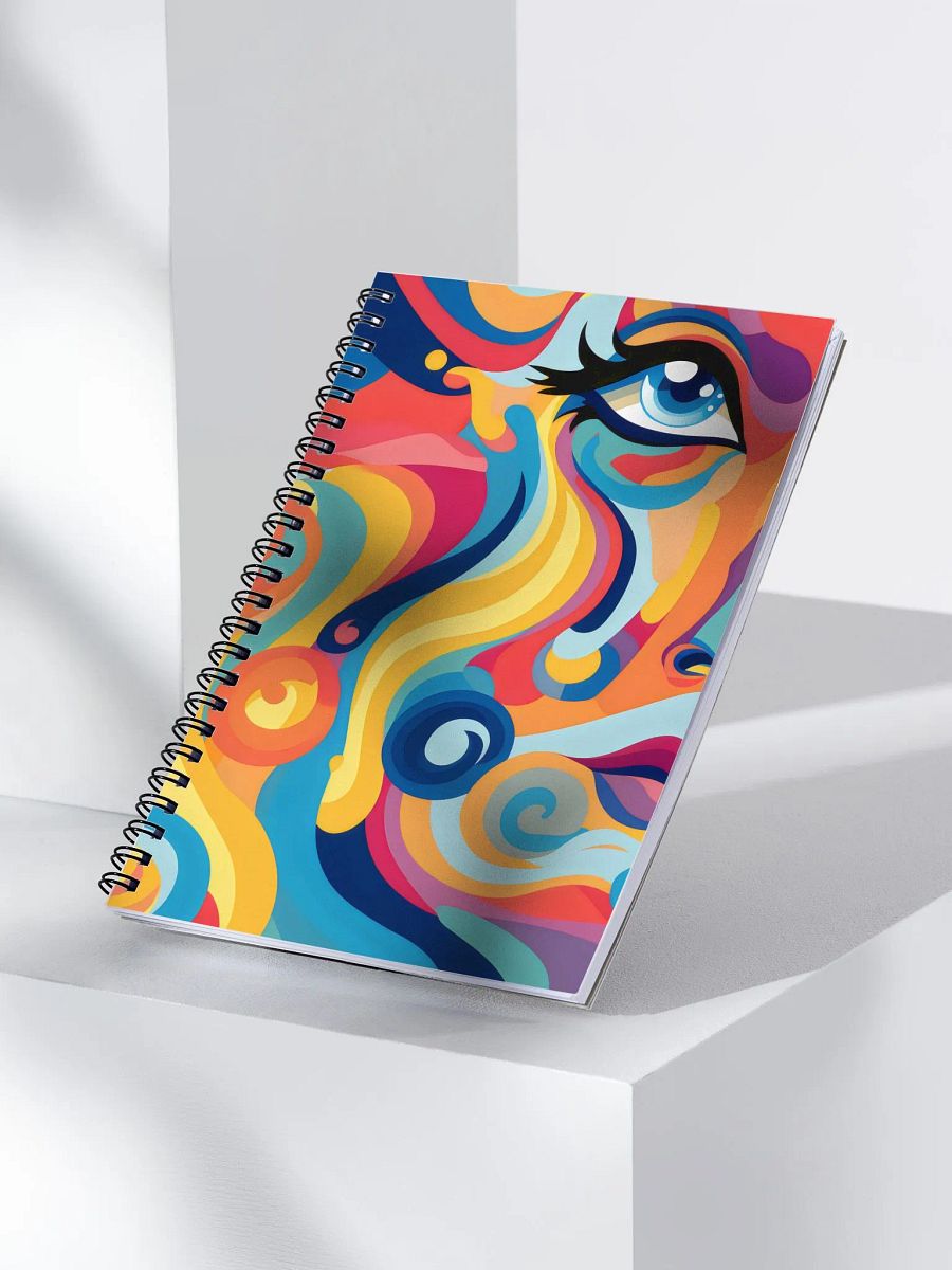 Psychedelic Vision Spiral Notebook product image (3)