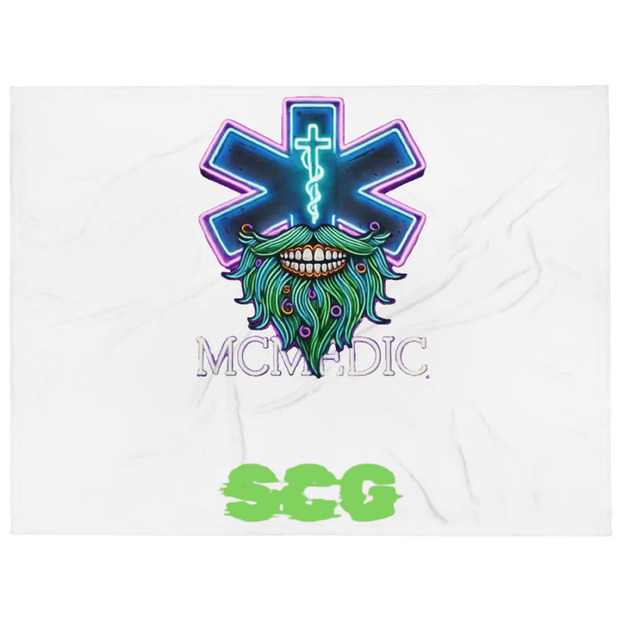 🛌 McMedic Throw Blanket 🚑🎮 product image (1)