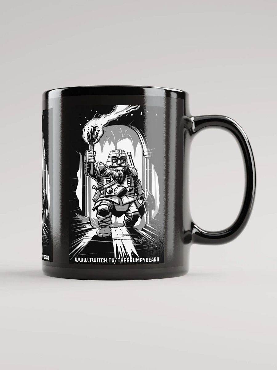 TheGrumpyDwarf - Black Glossy Mug product image (1)