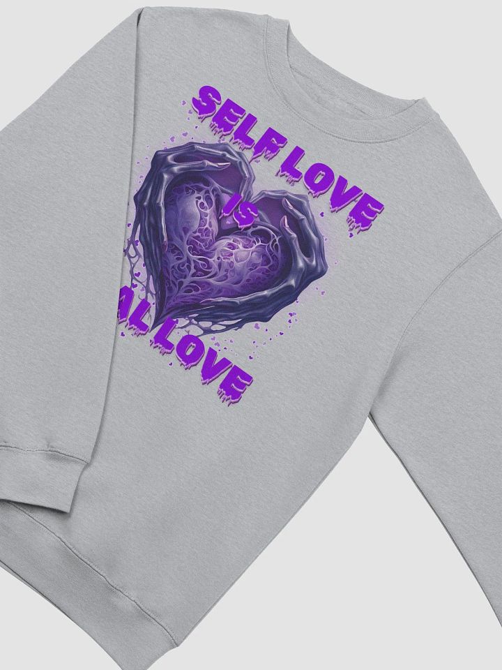 Self Love Heart premium Crewneck sweatshirt product image (6)