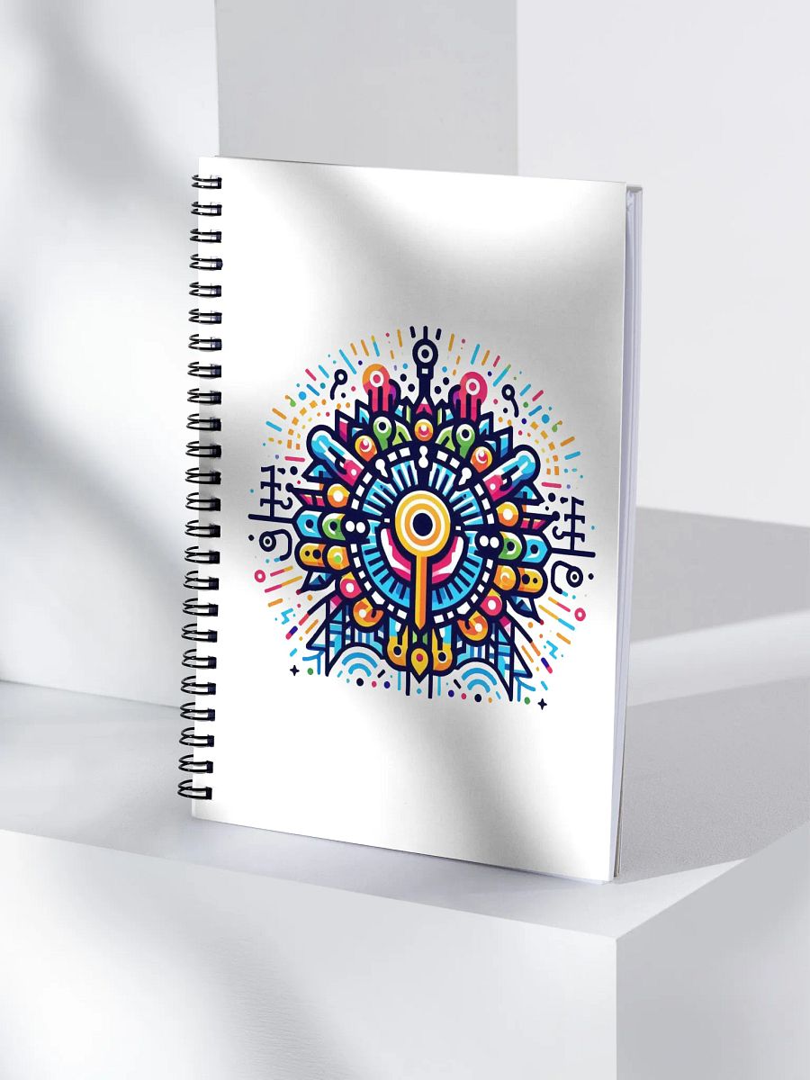 Kaleidoscope Dreams Spiral Notebook product image (4)