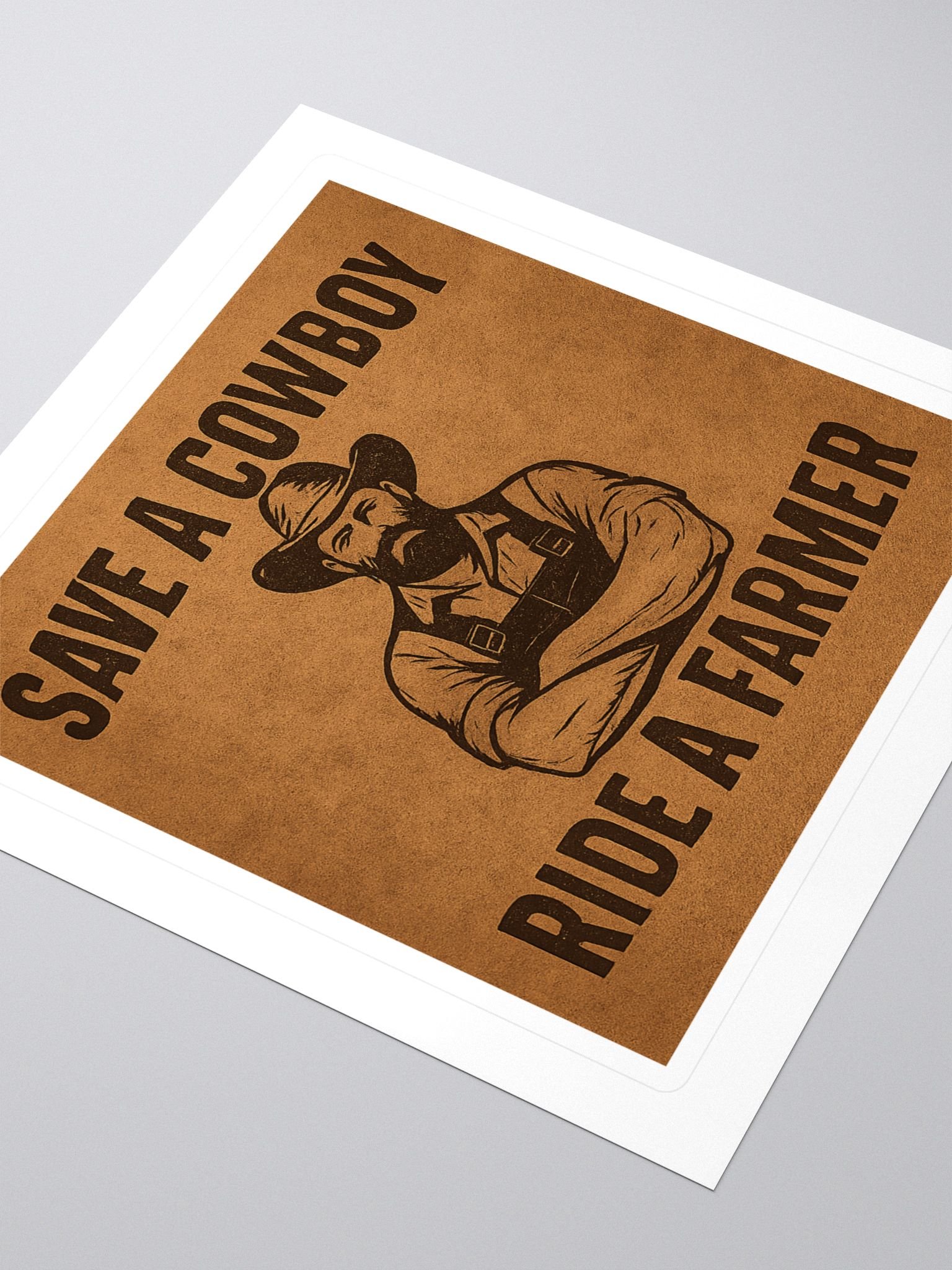 Save a Cowboy Kiss Cut Stickers product image (3)