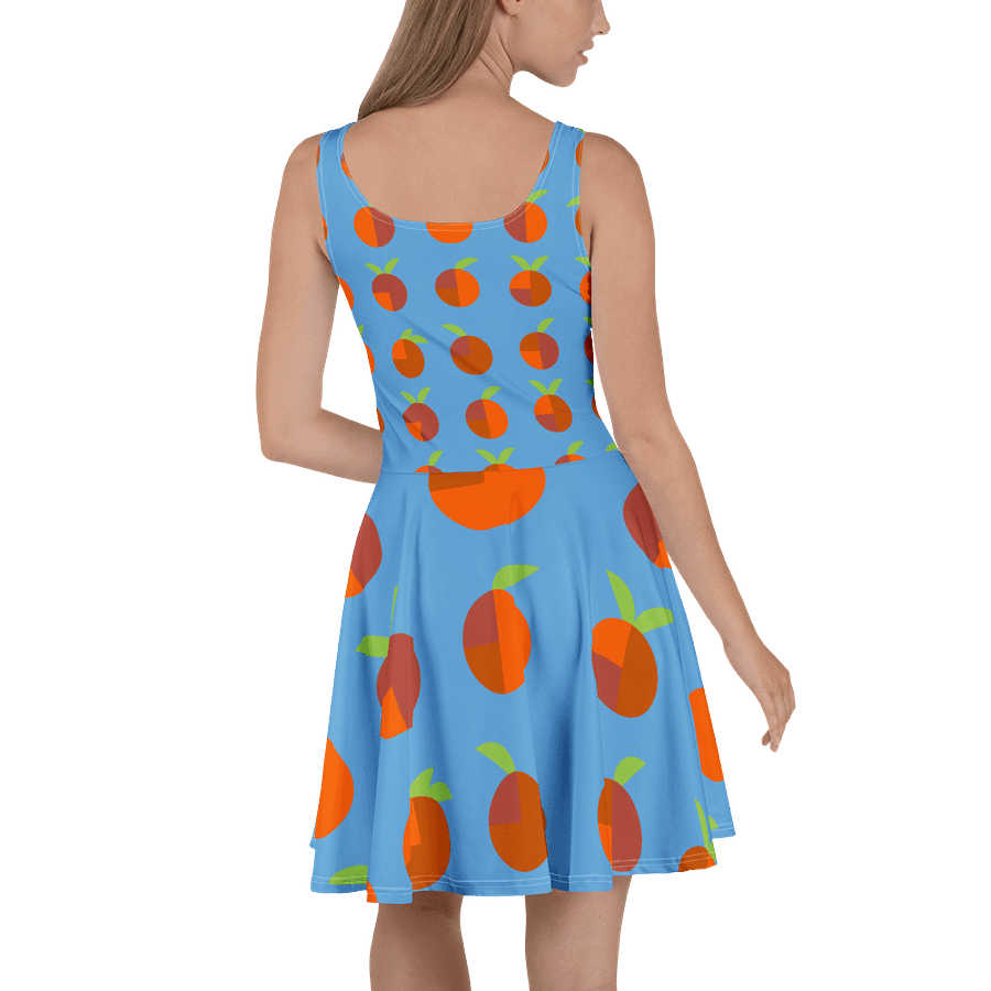 Citrus Sunburst Skater Dress product image (4)