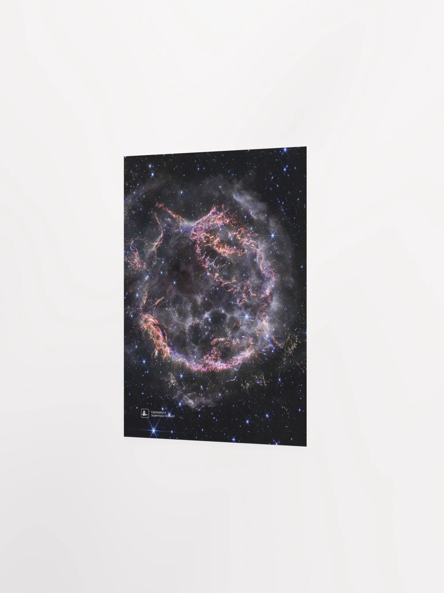 Cassiopeia A, Supernova remnant (James Webb/JWST) — space poster product image (9)