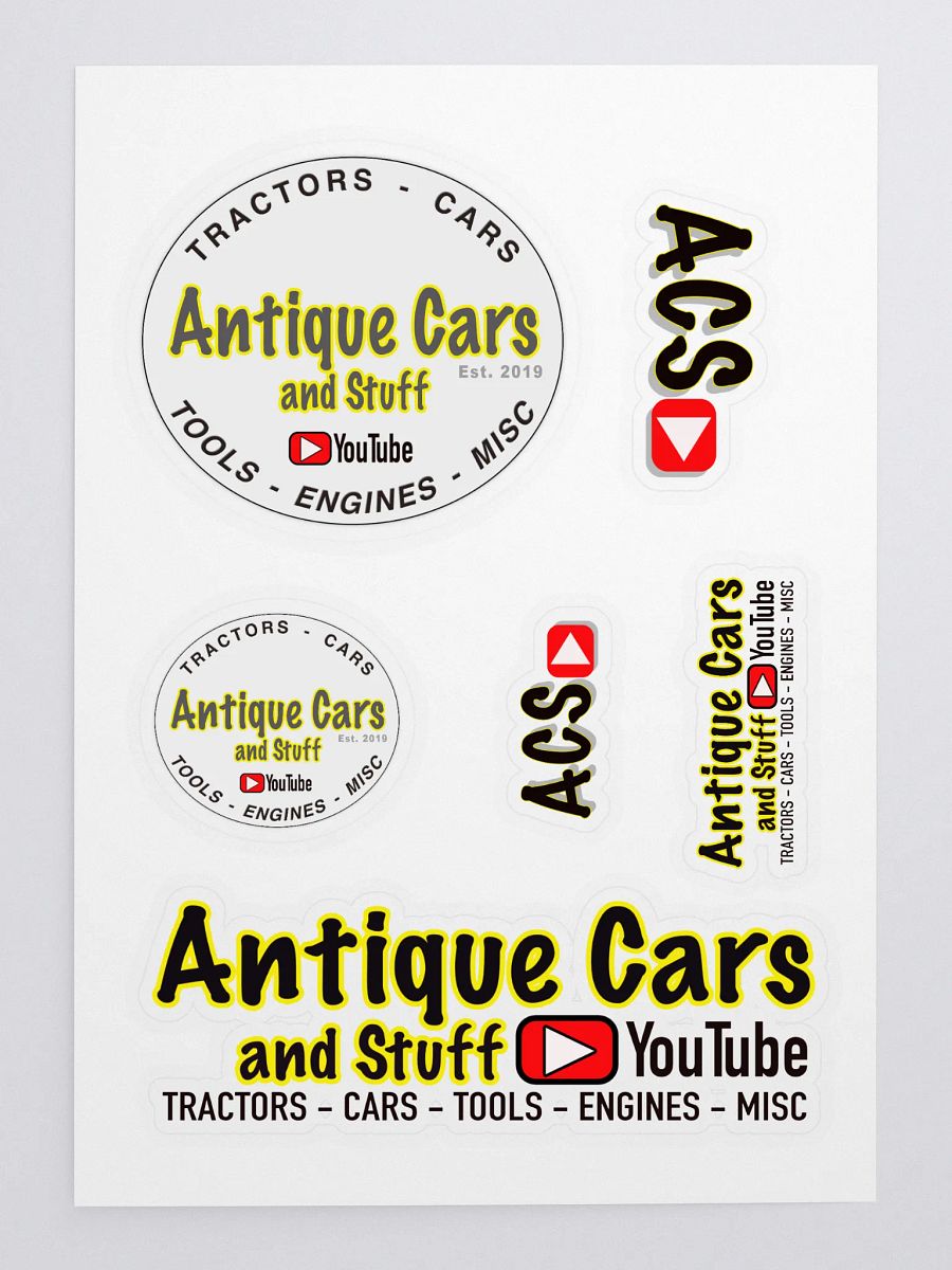 ACS Sticker Sheet! product image (3)