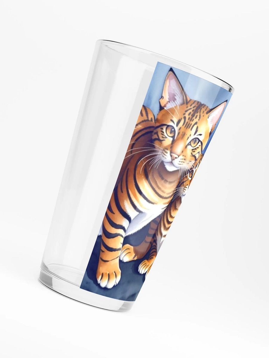 Bengal Cat Tandem Shaker Glass product image (6)