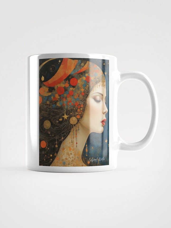 Cosmic Profile White Glossy Mug product image (1)