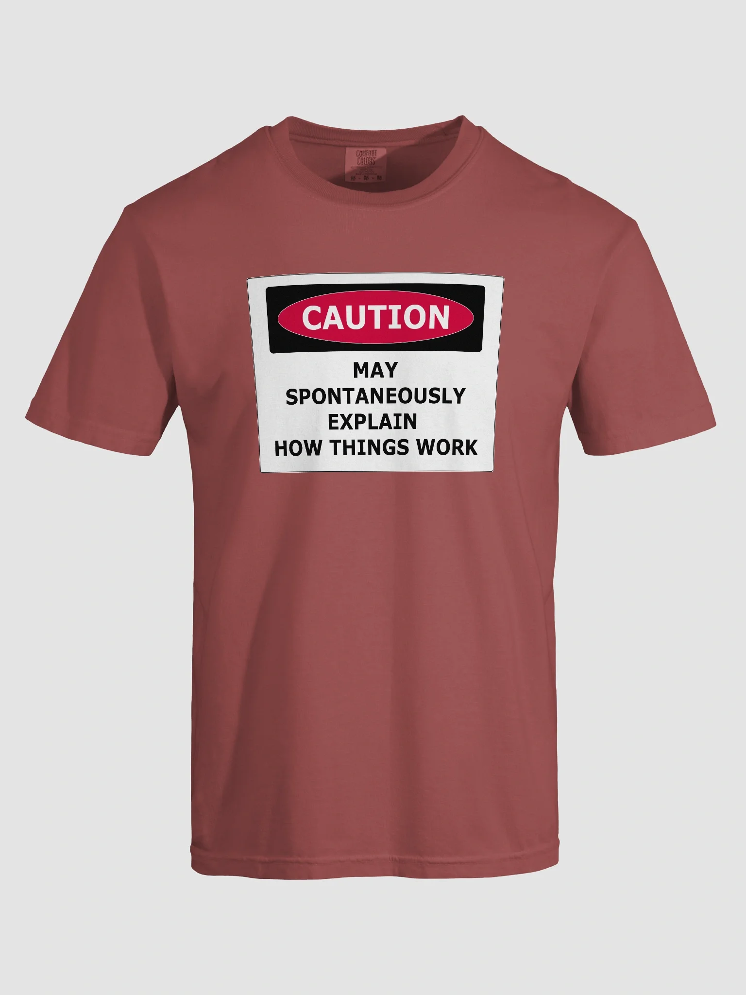 CAUTION spontaneous T-shirt product image (35)
