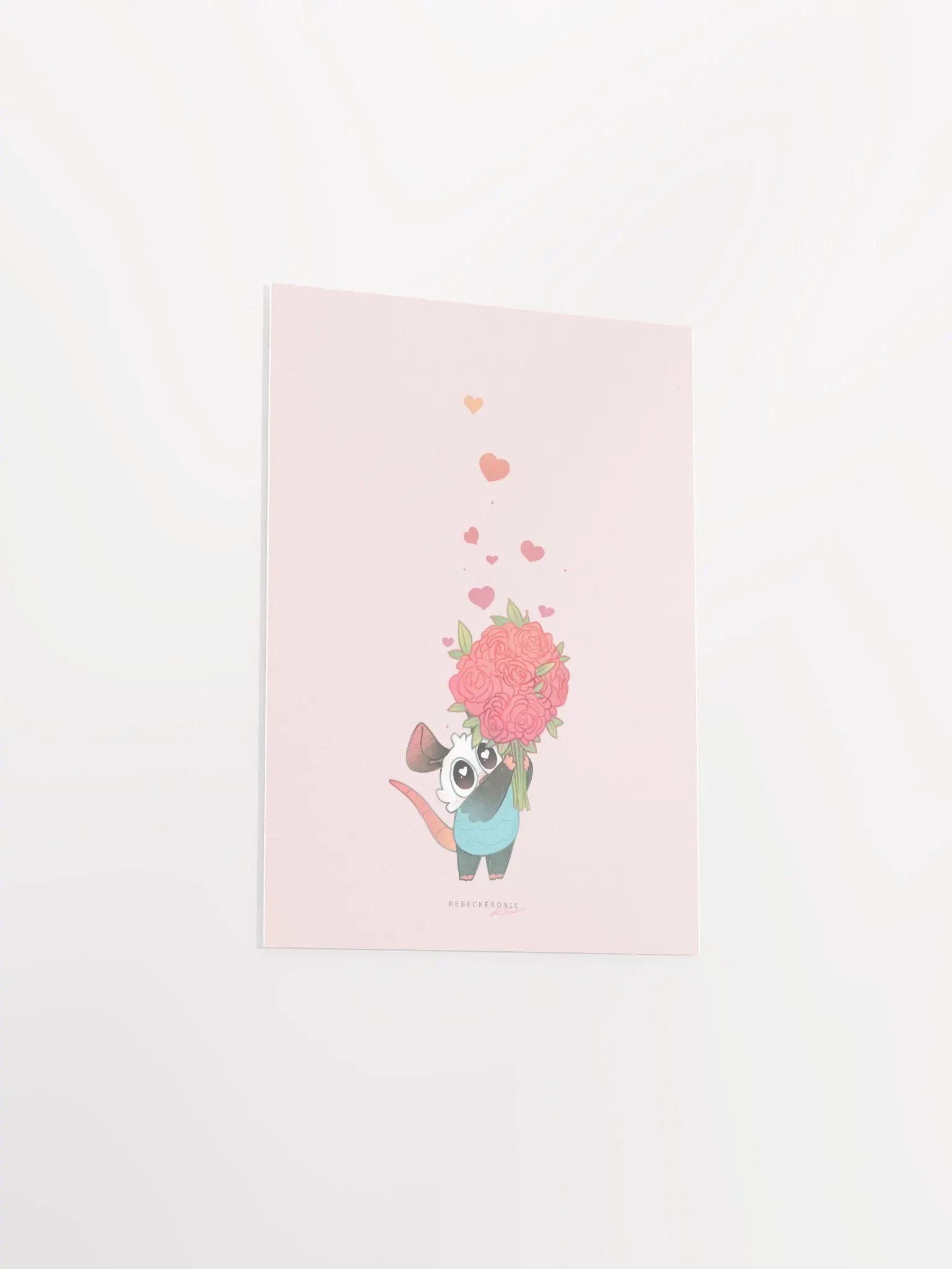 Valentine Possum Print product image (3)