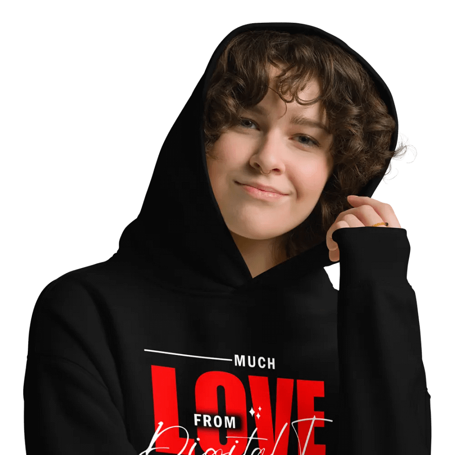 Premium Oversized Pullover (Red $ White) product image (9)