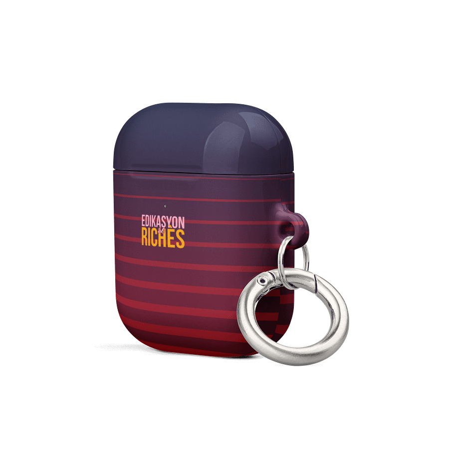 Edikasyon se Richès All-Over Print AirPods® Case – Protect with Pride. Charge with Purpose. product image (6)