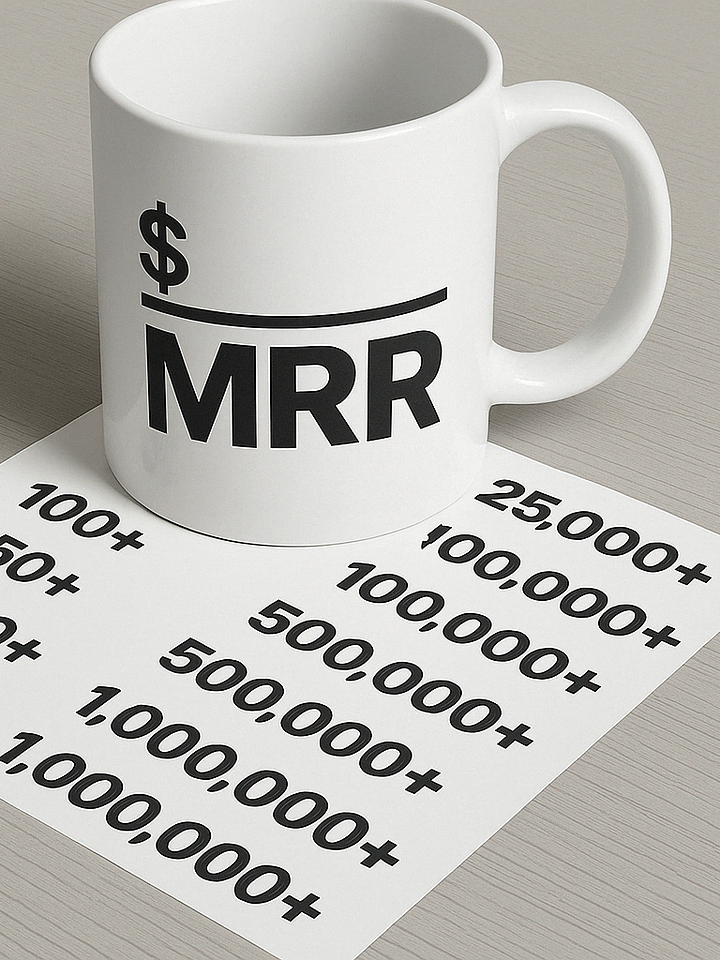 MRR mug (without stickers) - 100% ceramic product image (1)