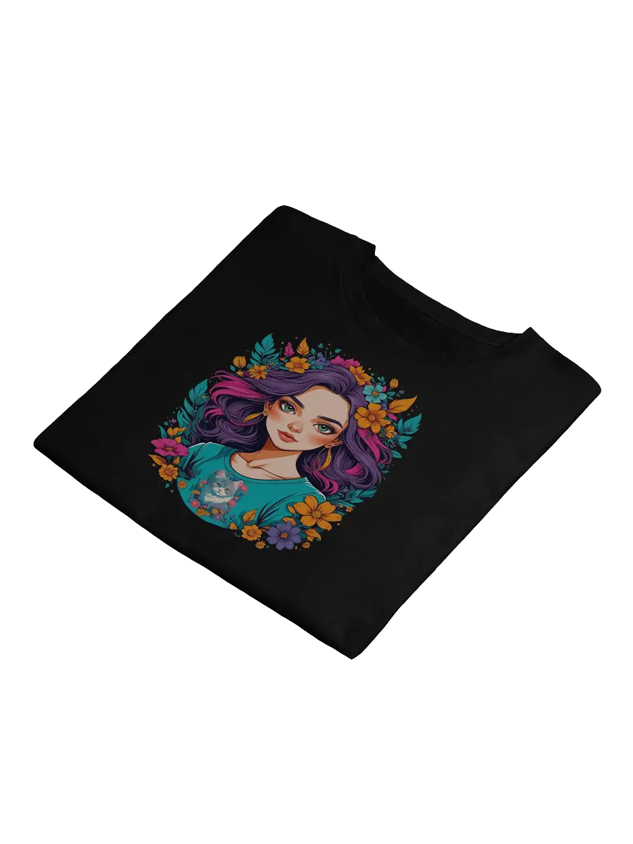 Bloomcore Flower Girl v2 - AS Colour Women's Premium Crop Top product image (4)