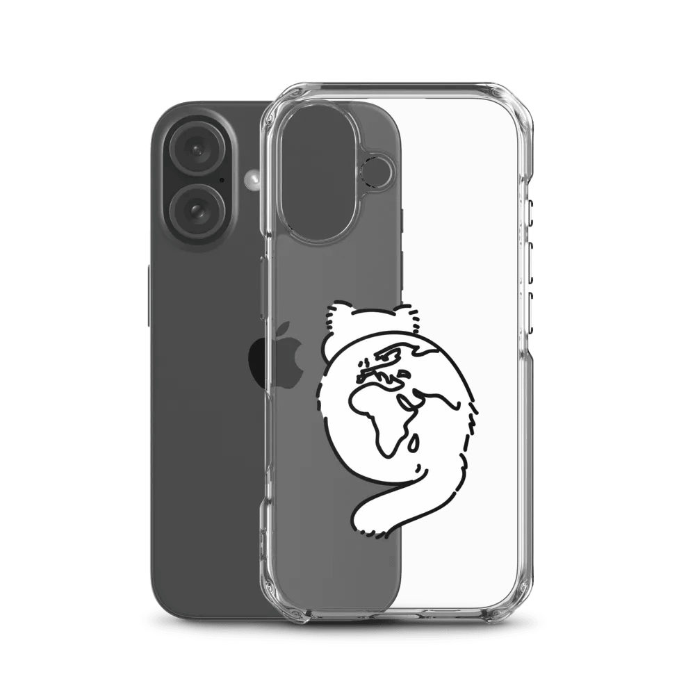 Planet Manul Africa & Europe - Clear iPhone Case product image (50)