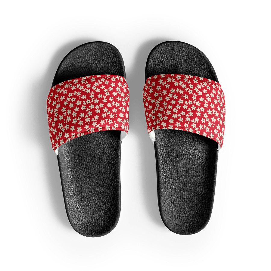 Blossom Red. Women's Slides product image (2)