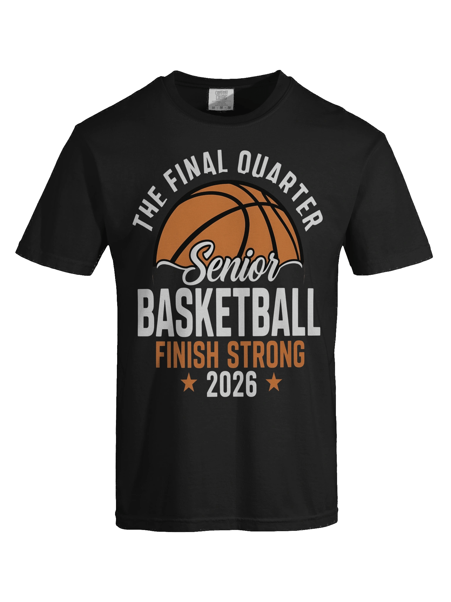 Senior Basketball Finish Strong 2026 Graphic Tee product image (31)