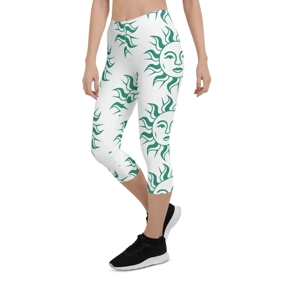 Sun Burst Capri Leggings product image (6)